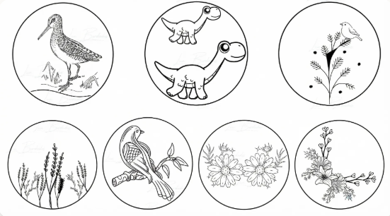 Riscos de animais e infantil