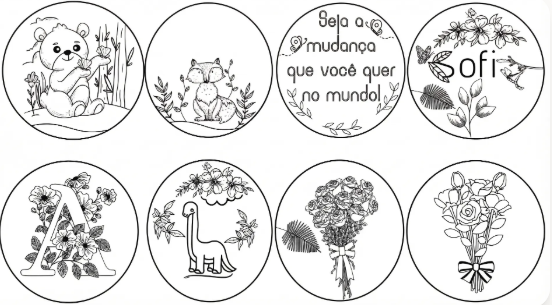 Riscos florais e natureza